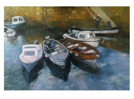 Small harbour boats